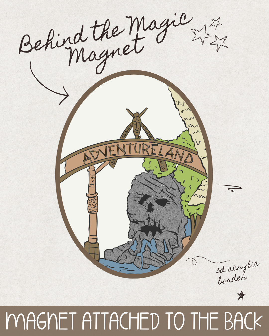 Behind the Magic Magnet - Adventureland