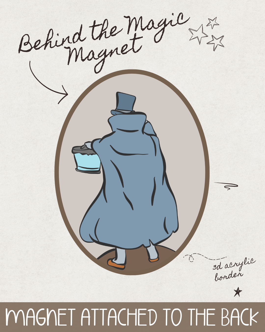 Behind the Magic Magnet - Hatbox Ghosts