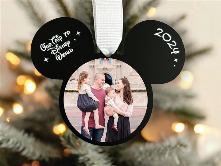 Our Trip Photo Ornament