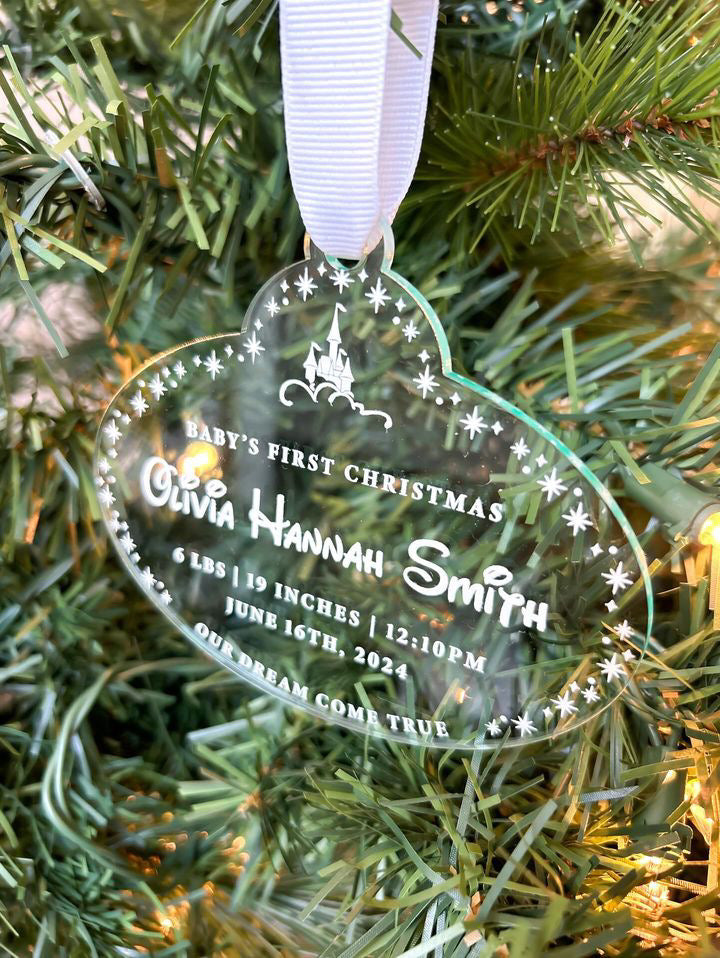 Birth Stats Ornament
