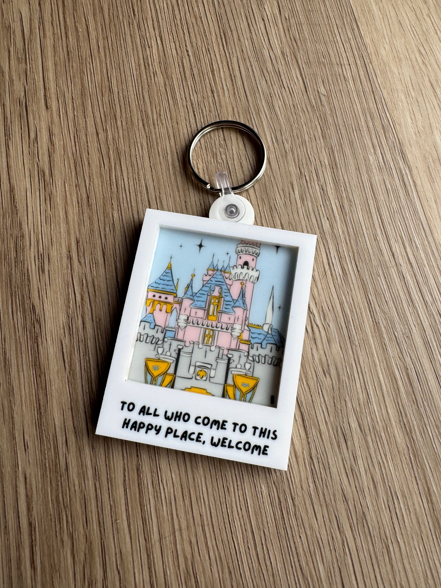 Portrait Keychain - West Coast