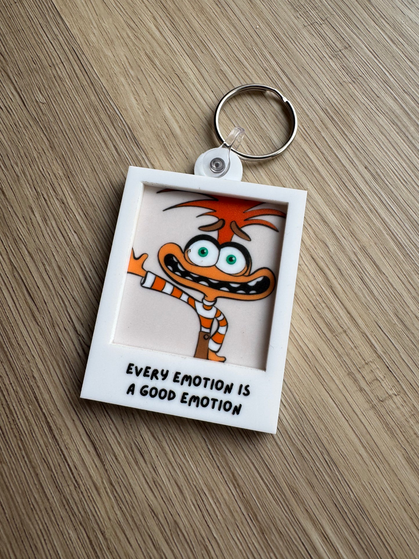 Portrait Keychain - Anxiety