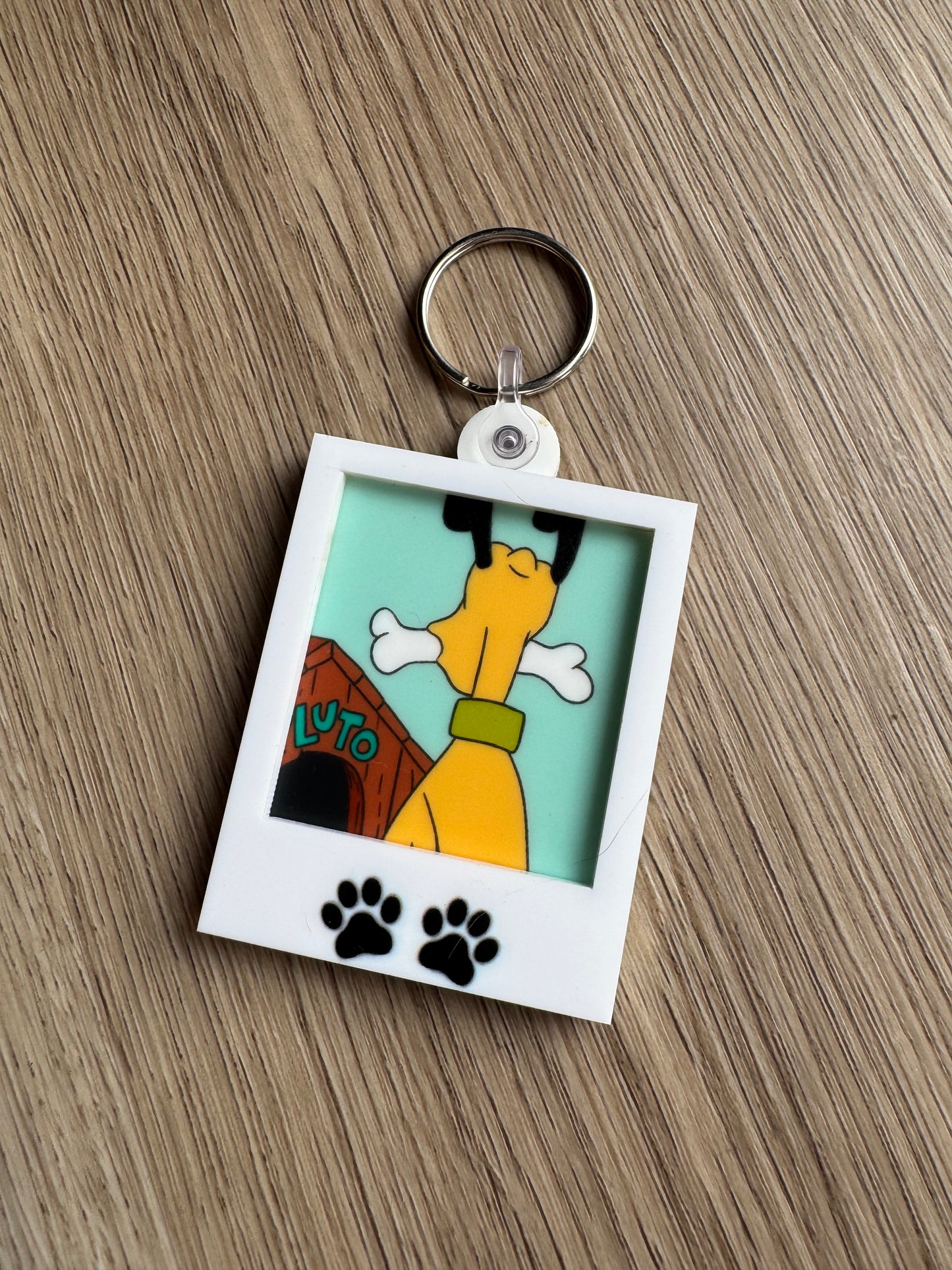 Portrait Keychain - Pluto