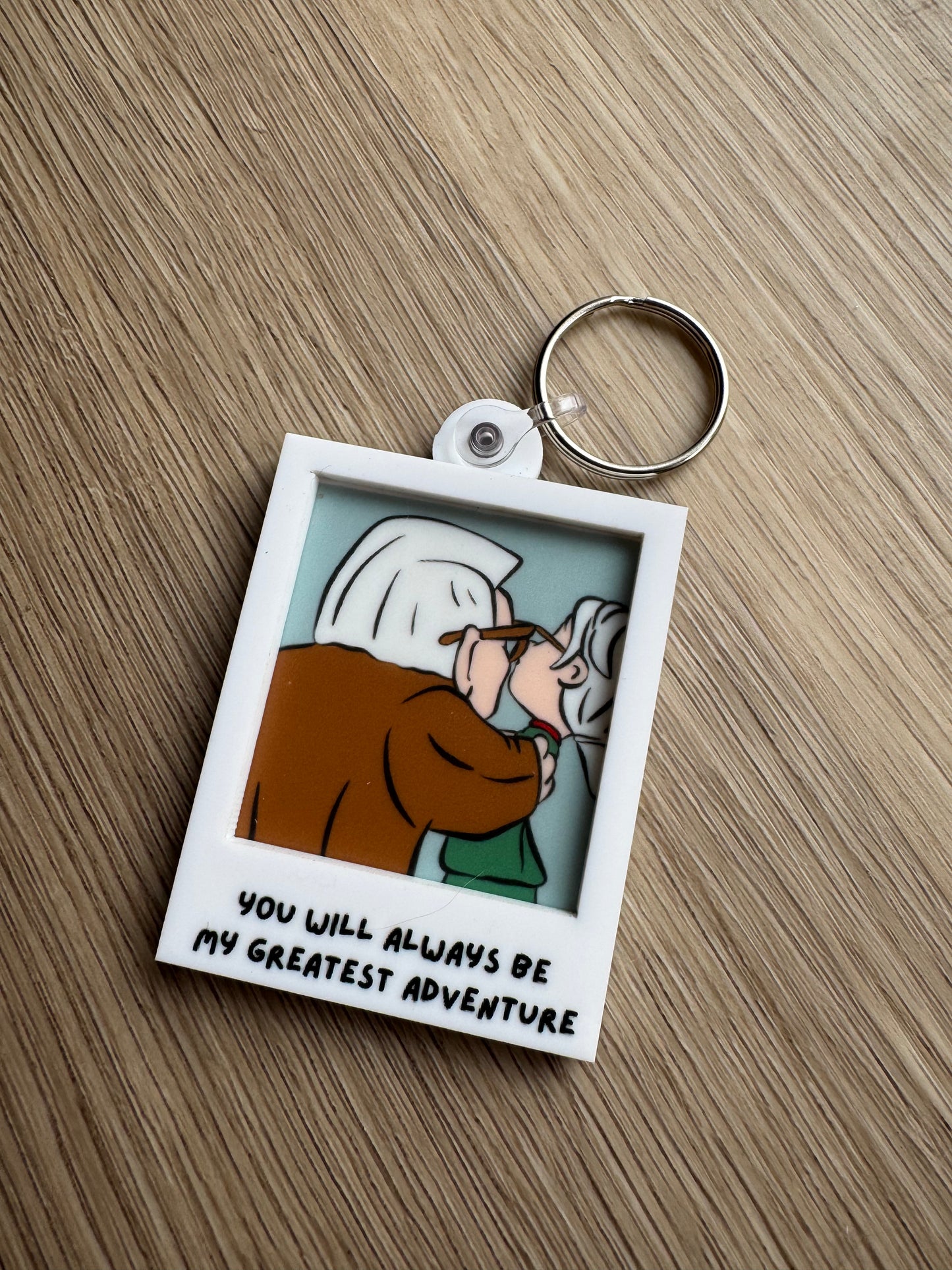 Portrait Keychain - Greatest Adventure
