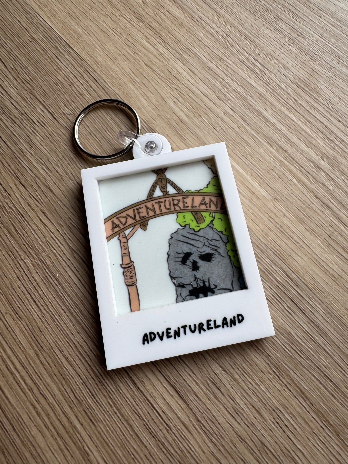 Portrait Keychain - Adventureland
