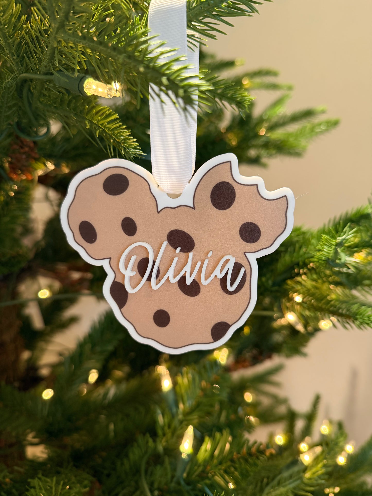 Personalized Mouse Cookie Ornament