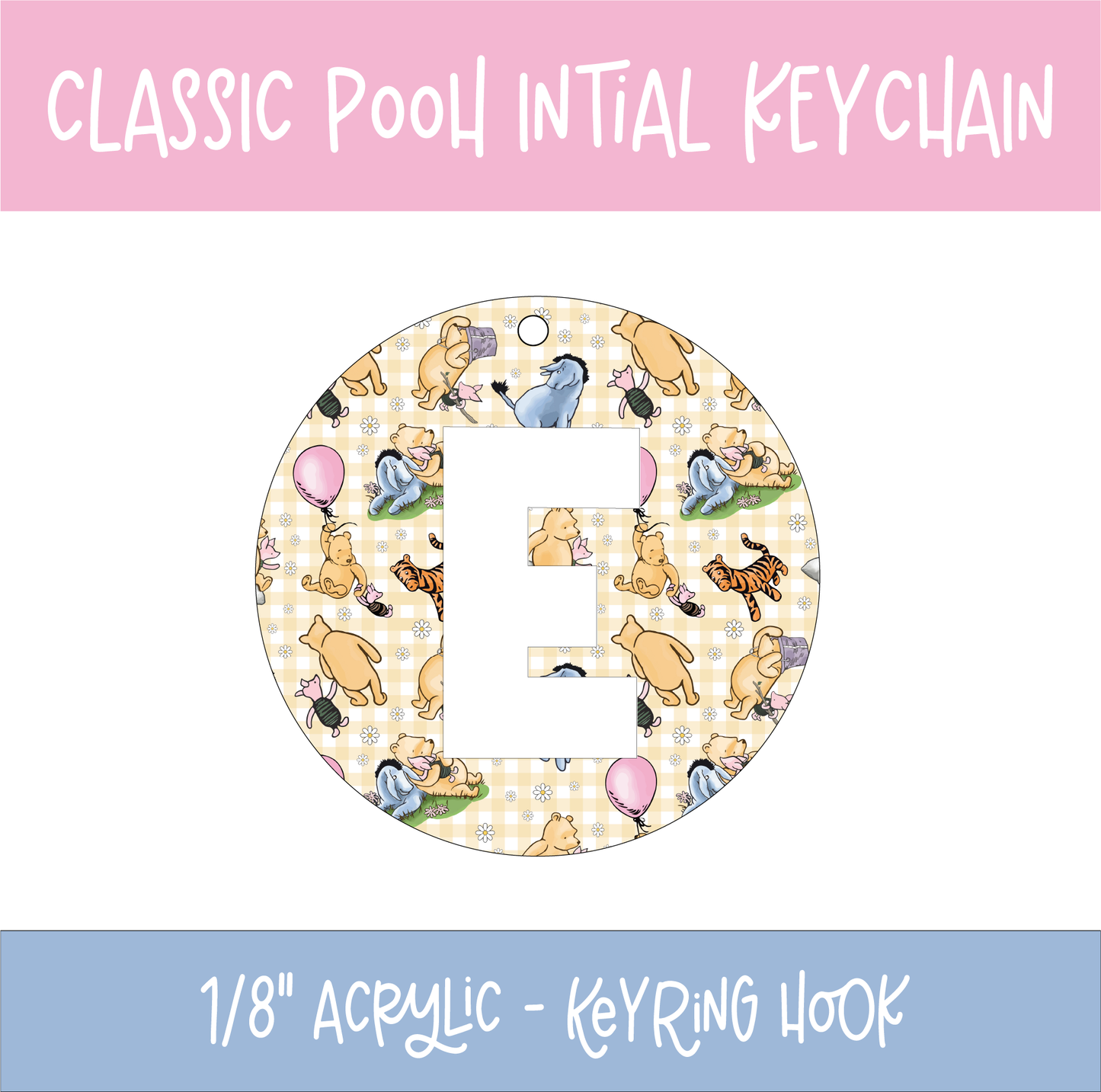 Classic Pooh Keychain