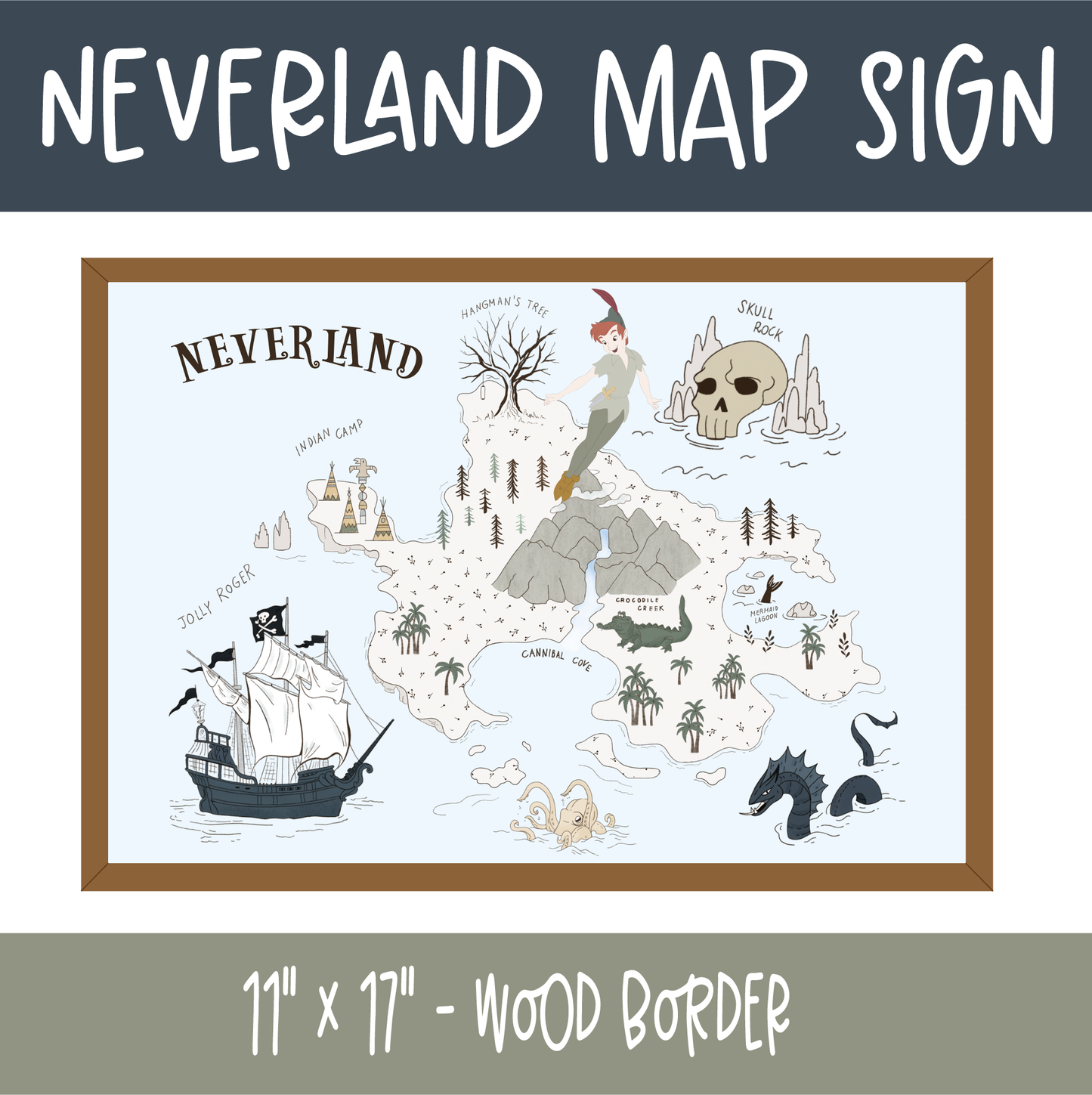 Neverland Map