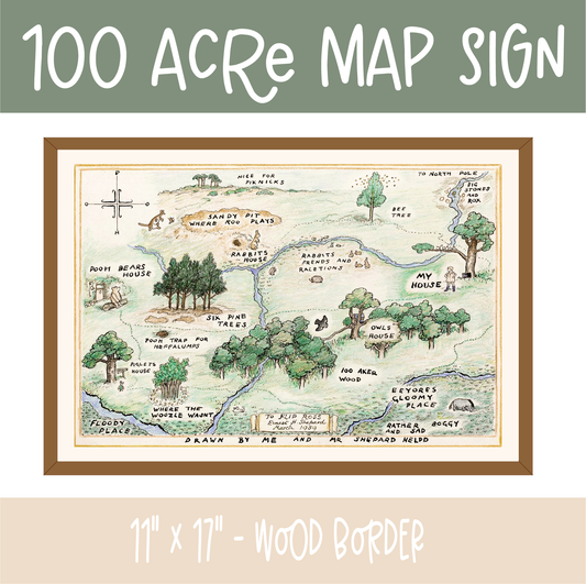 100 Acre Map