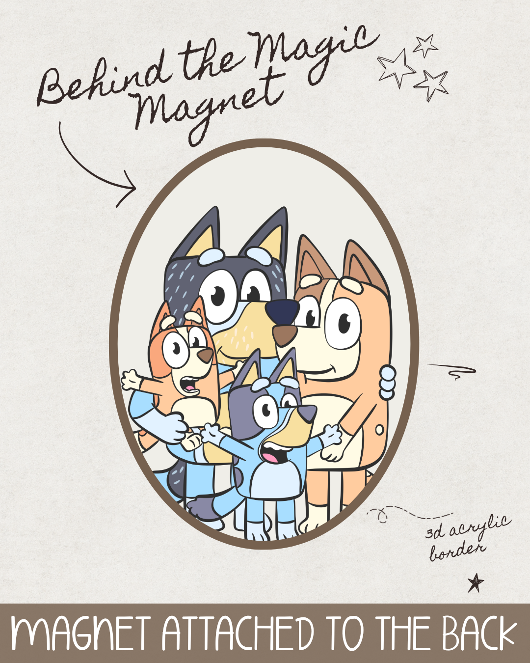 Behind the Magic Magnet - Bluey