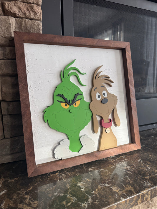 SOLD OUT - Grinch & Max