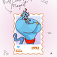 First Class Postage Magnet - Genie