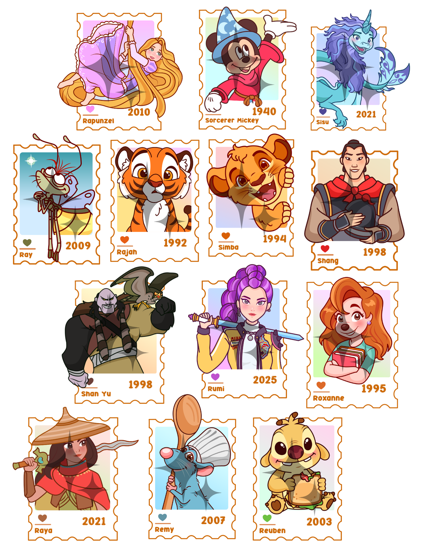 FIRST CLASS POSTAGE MAGNETS