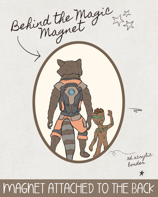 Behind the Magic Magnet - Groot & Rocket