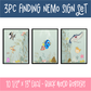 3pc Finding Nemo Sign Set