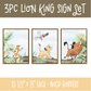 3pc Lion King