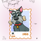 First Class Postage Magnet - Jack