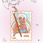 First Class Postage Magnet - Kida