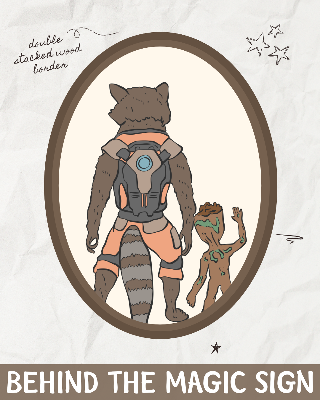 Groot & Rocket