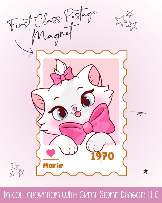 First Class Postage Magnet - Marie