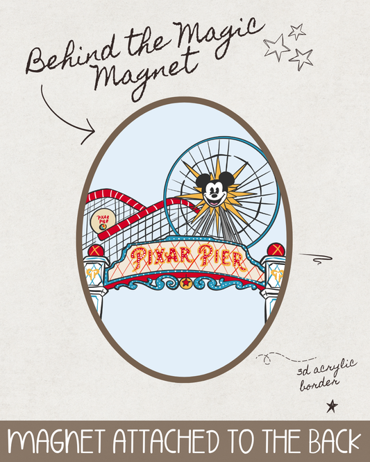 Behind the Magic Magnet - Pixar Pier