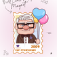 First Class Postage Magnet - Carl
