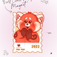 First Class Postage Magnet - Mei Mei