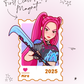 First Class Postage Magnet - Mira