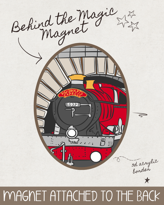 Behind the Magic Magnet - Hogwarts Express