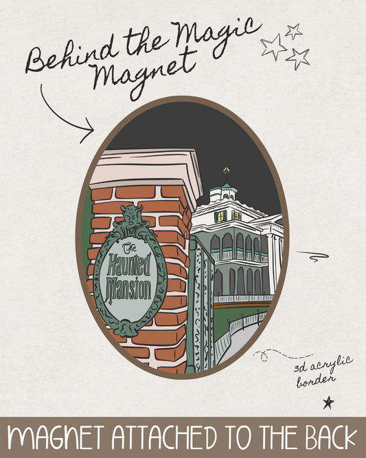 Behind the Magic Magnet - Haunted Mansion