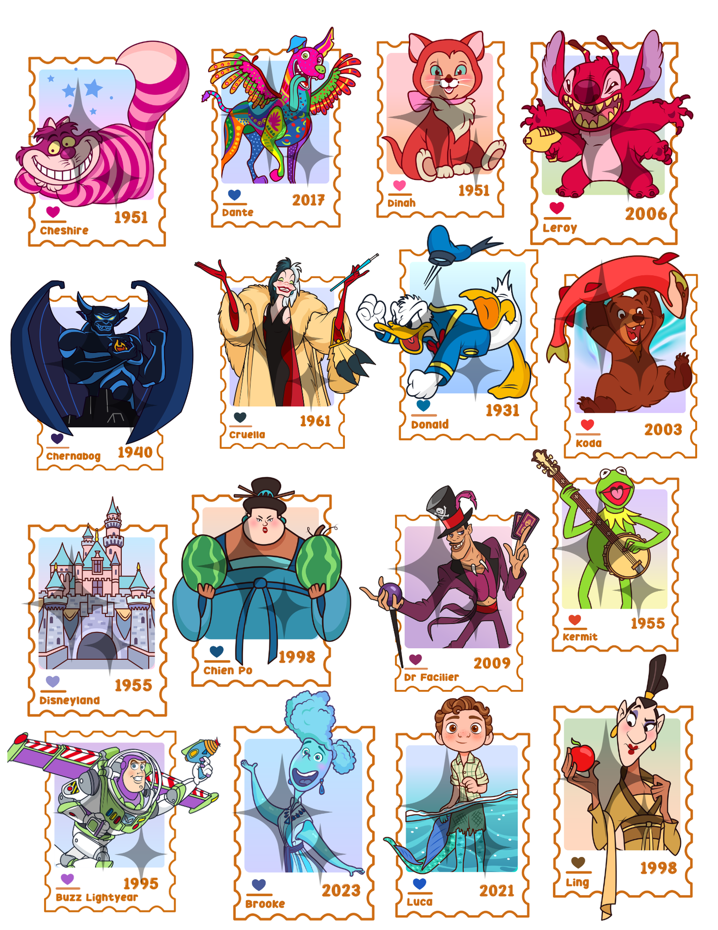 FIRST CLASS POSTAGE MAGNETS