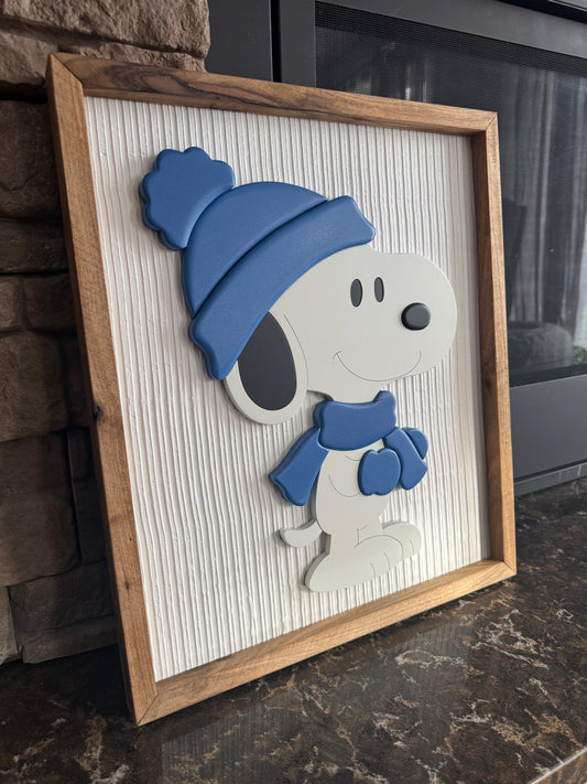 Bundled Up Snoopy