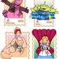 FIRST CLASS POSTAGE MAGNETS
