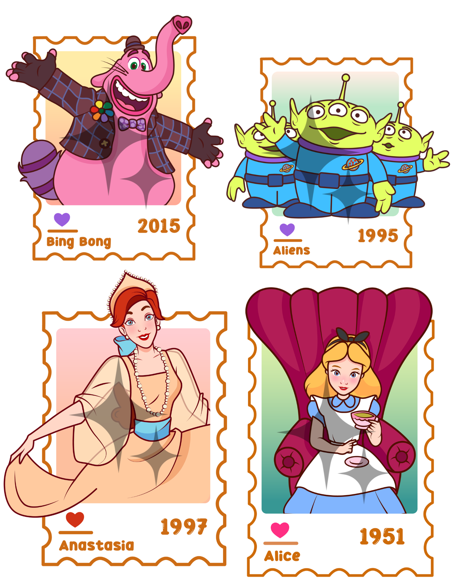 FIRST CLASS POSTAGE MAGNETS