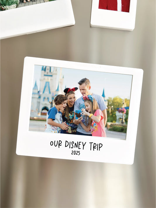 Polaroid Style Photo Frame (with magnet)