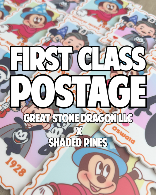 FIRST CLASS POSTAGE MAGNETS
