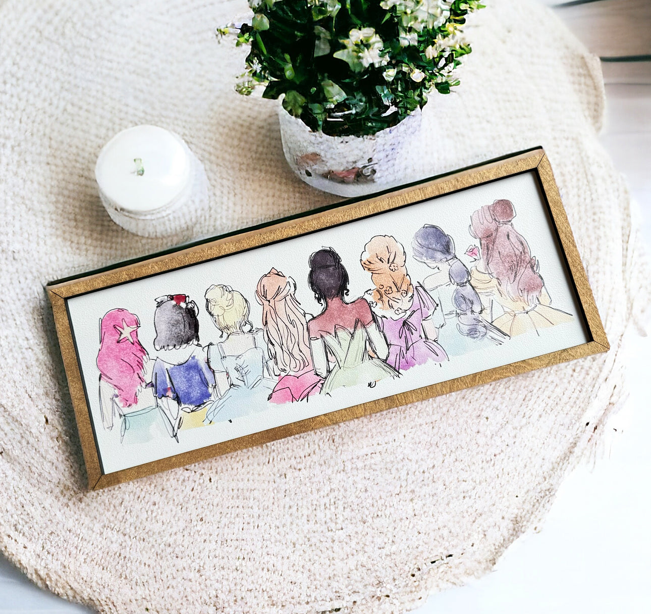 Watercolour Princesses