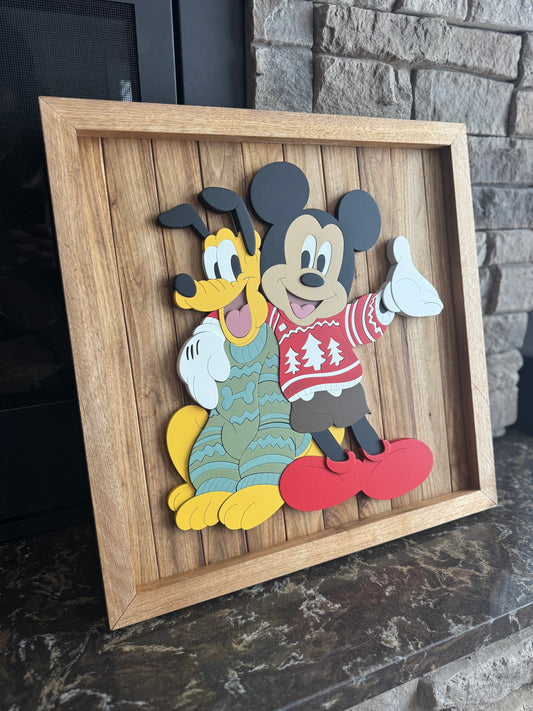 SOLD OUT - Mickey & Pluto