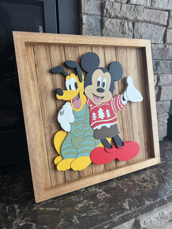 SOLD OUT - Mickey & Pluto