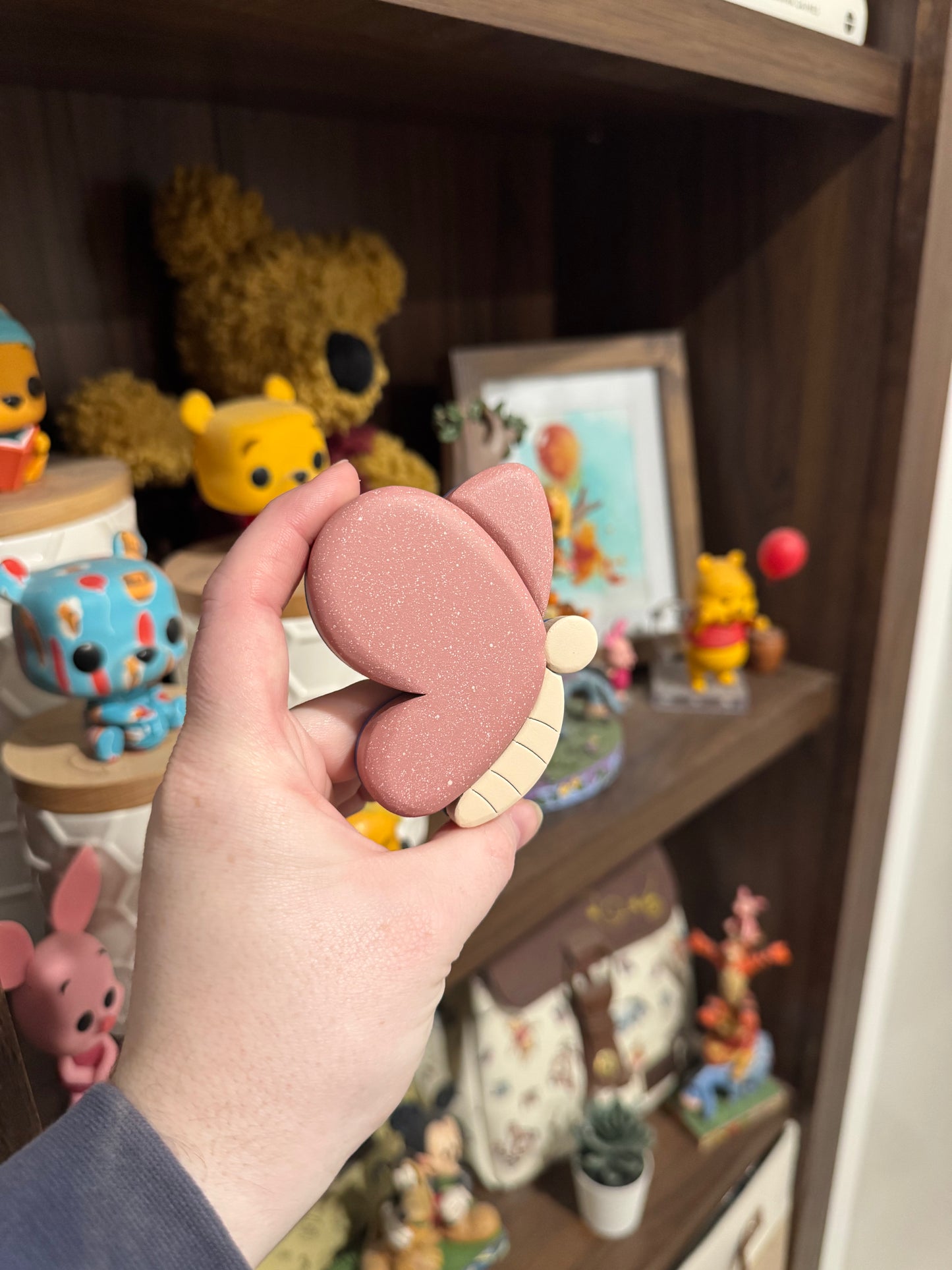 Pink Butterfly Magnet