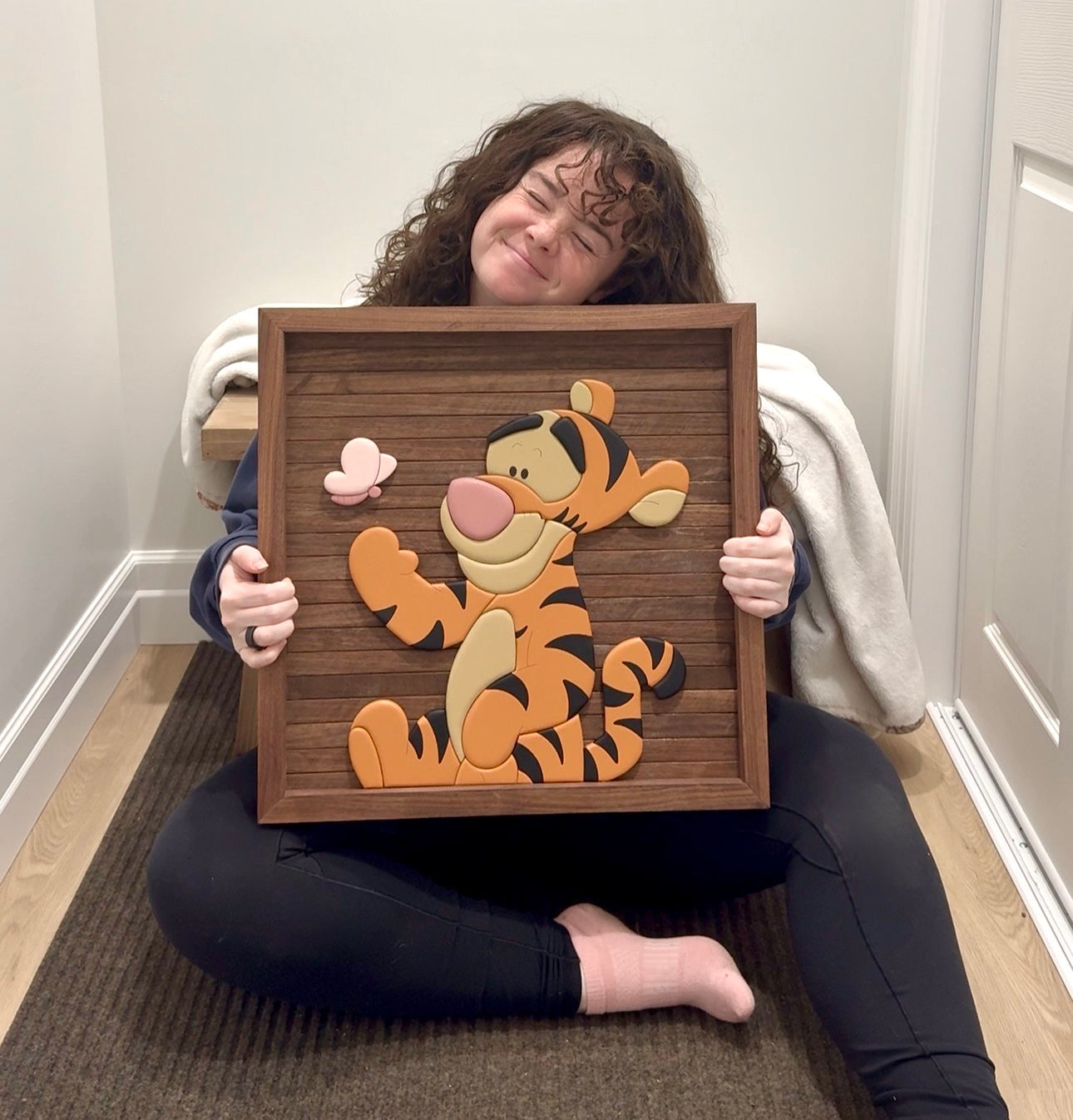 Tigger with Butterfly