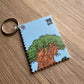 Animal Kingdom Stamp Keychain