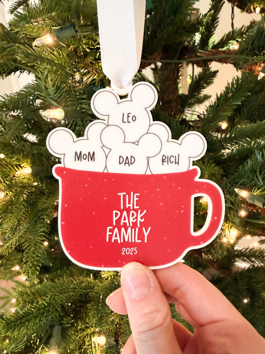 Family Mug Ornament