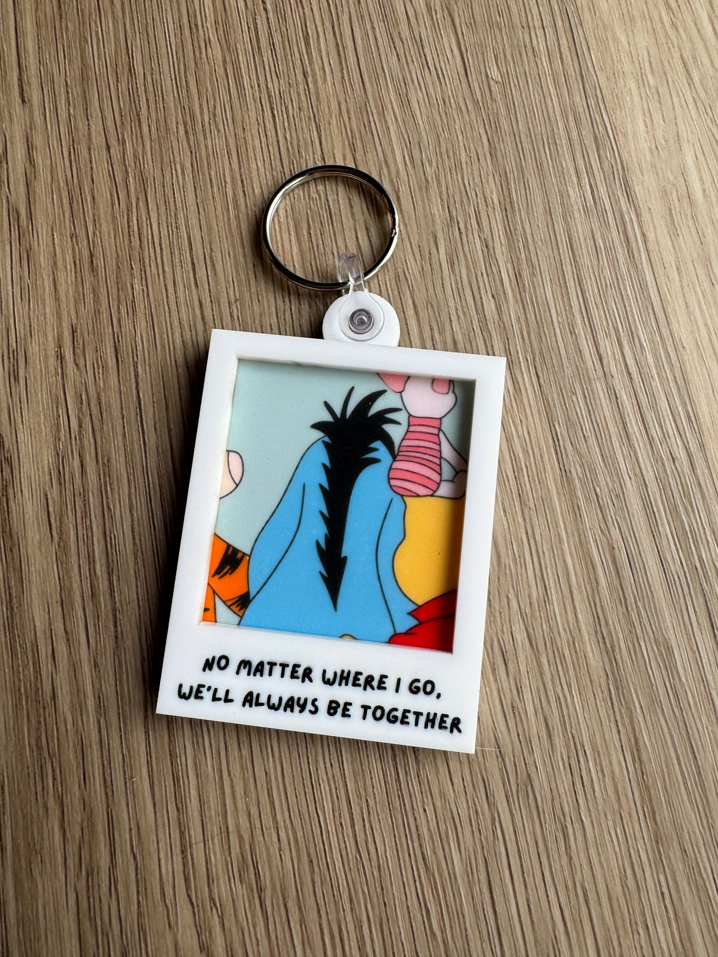 Portrait Keychain - Hundred Acre Friends