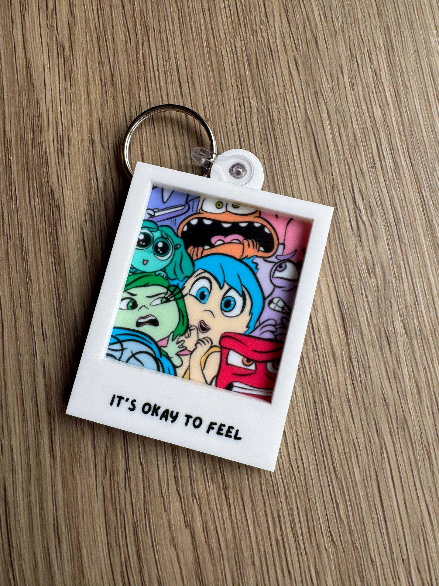 Portrait Keychain - Emotions