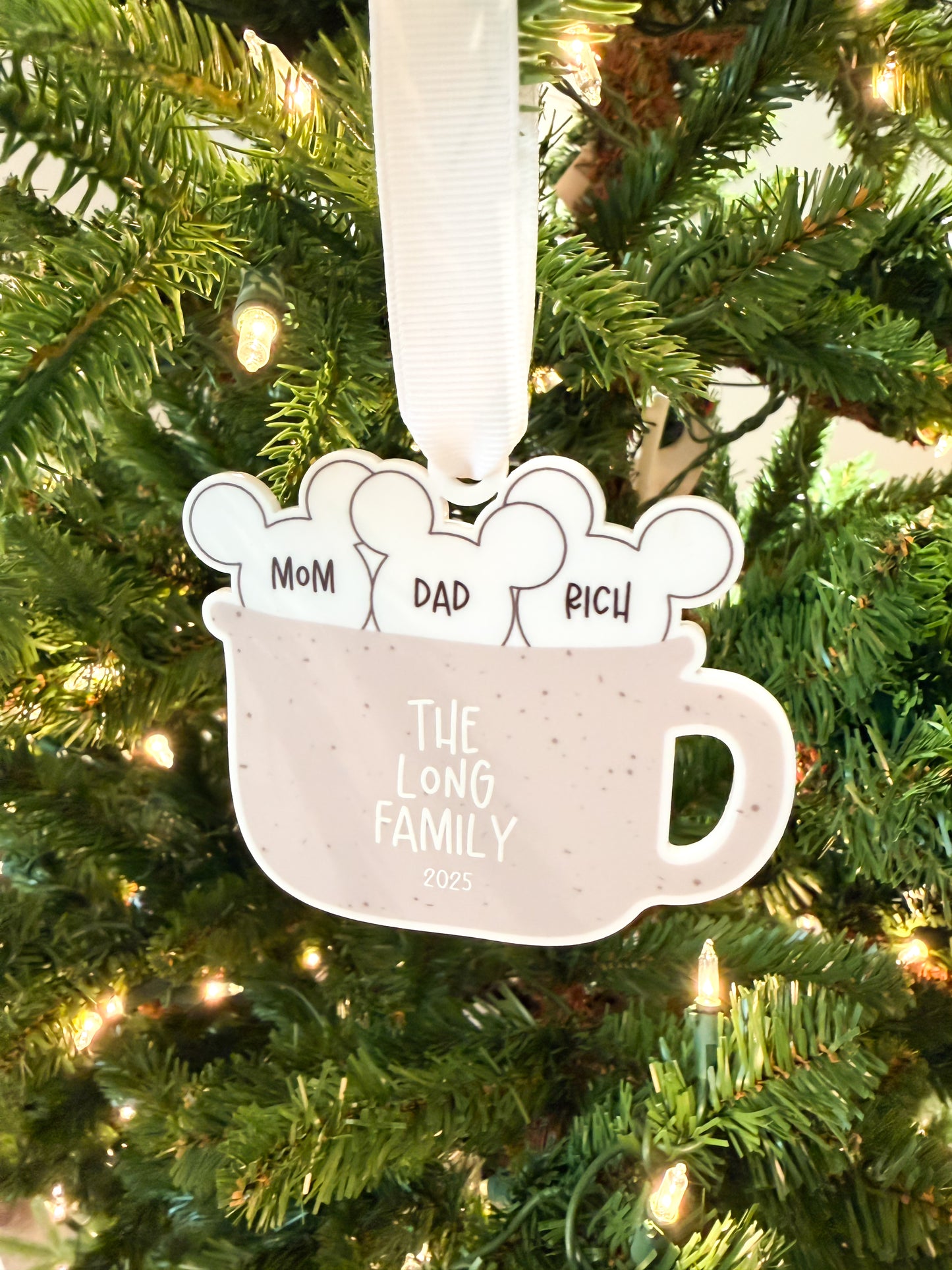 Family Mug Ornament