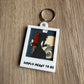 Portrait Keychain - Simply Meant To Be