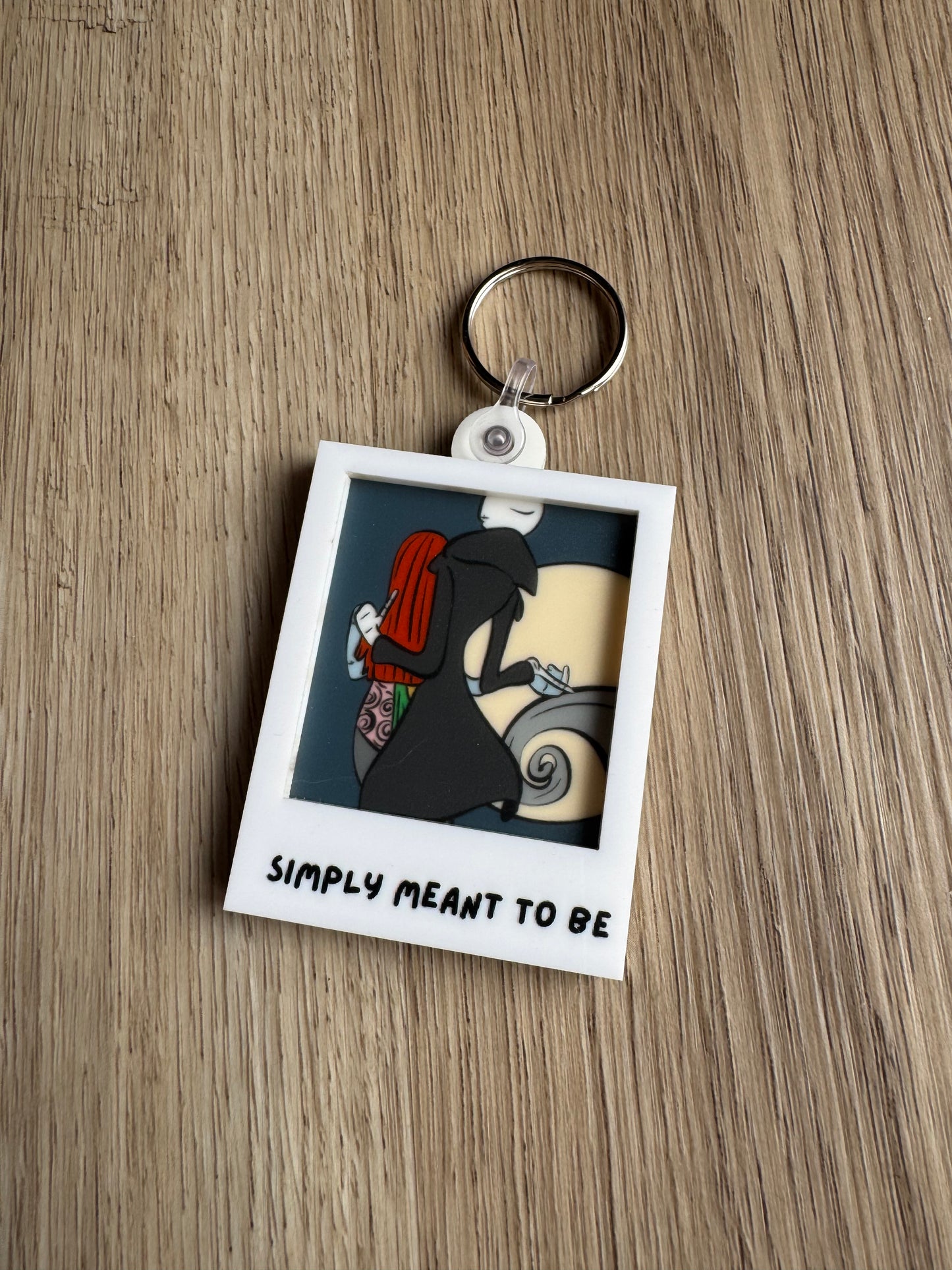 Portrait Keychain - Simply Meant To Be