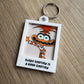 Portrait Keychain - Anxiety