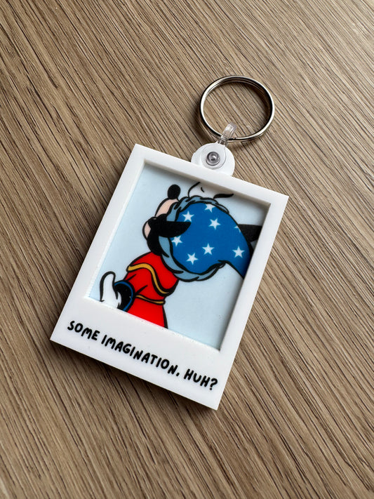 Portrait Keychain - Some Imagination Huh?